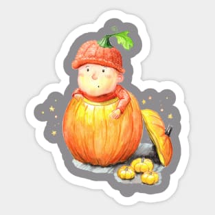 Baby Pumpkin Sticker